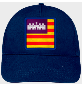 Gorra infantil con bandera Islas Baleares