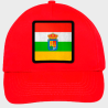 Gorra infantil con bandera La Rioja