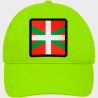 Gorra infantil con bandera País Vasco