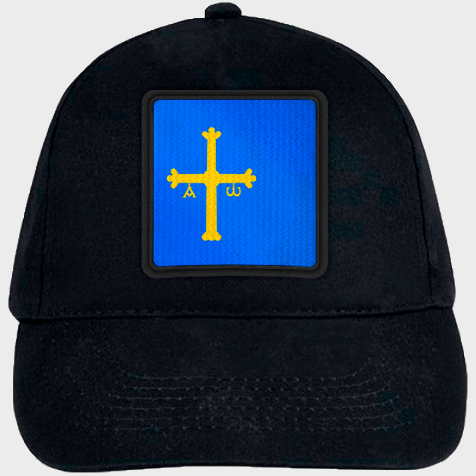 Gorra infantil con bandera Principado de Asturias