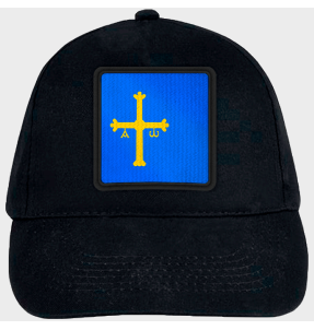 Gorra infantil con bandera Principado de Asturias