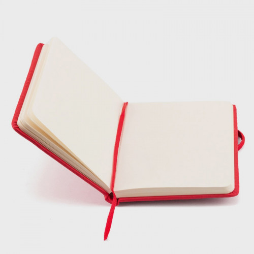 Libreta A6 tipo moleskine hoja blanca personalizada