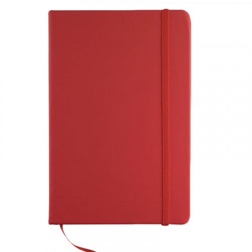 Libreta A6 tipo moleskine hoja blanca personalizada