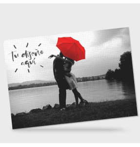 Puzzle rectangular 2.000 piezas personalizado