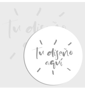 Posavasos redondo personalizado