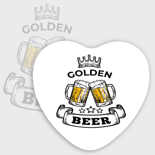 Posavasos corazón personalizado