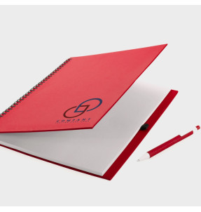 Cuaderno A4 con boli personalizado