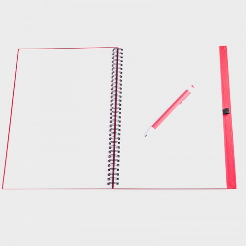 Cuaderno A4 con boli personalizado