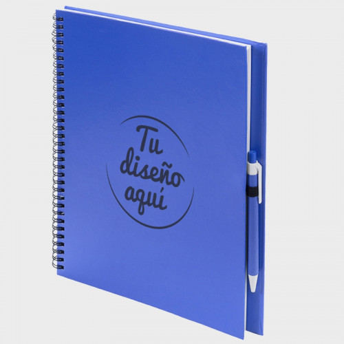 Cuaderno A4 con boli personalizado