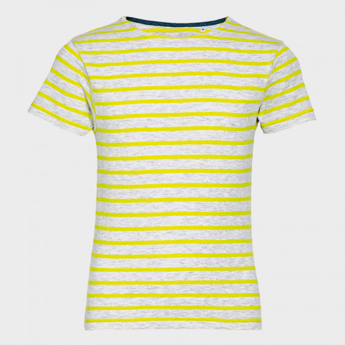 Camiseta niño a rayas personalizada