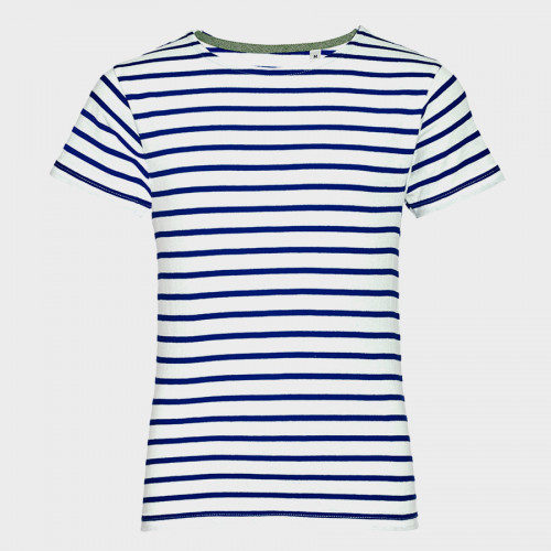 Camiseta niño a rayas personalizada