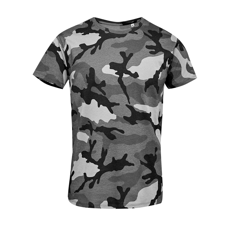 Camiseta camuflaje personalizada