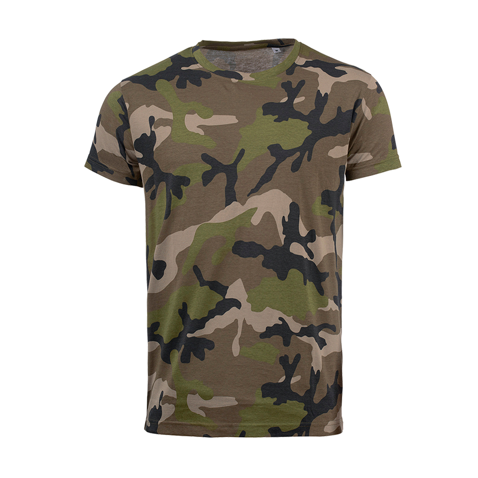 Camiseta camuflaje personalizada