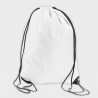 Mochila de cuerdas Urban blanca personalizada (Gymsack)
