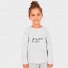 Camiseta niña manga larga personalizada