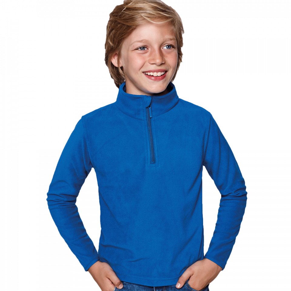 Polar niño media cremallera personalizado