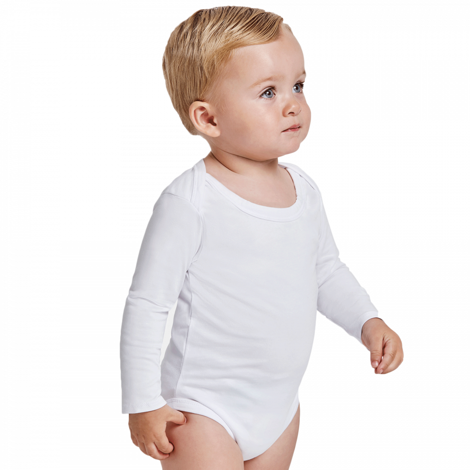Body bebé manga larga personalizado