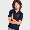 Polo niño manga corta de algodón personalizado