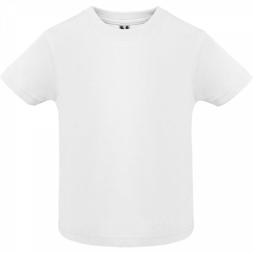 Camiseta blanca bebé personalizada