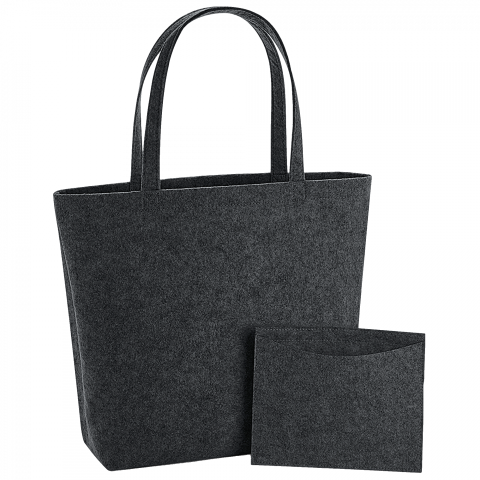 Bolso shopper de fieltro personalizado