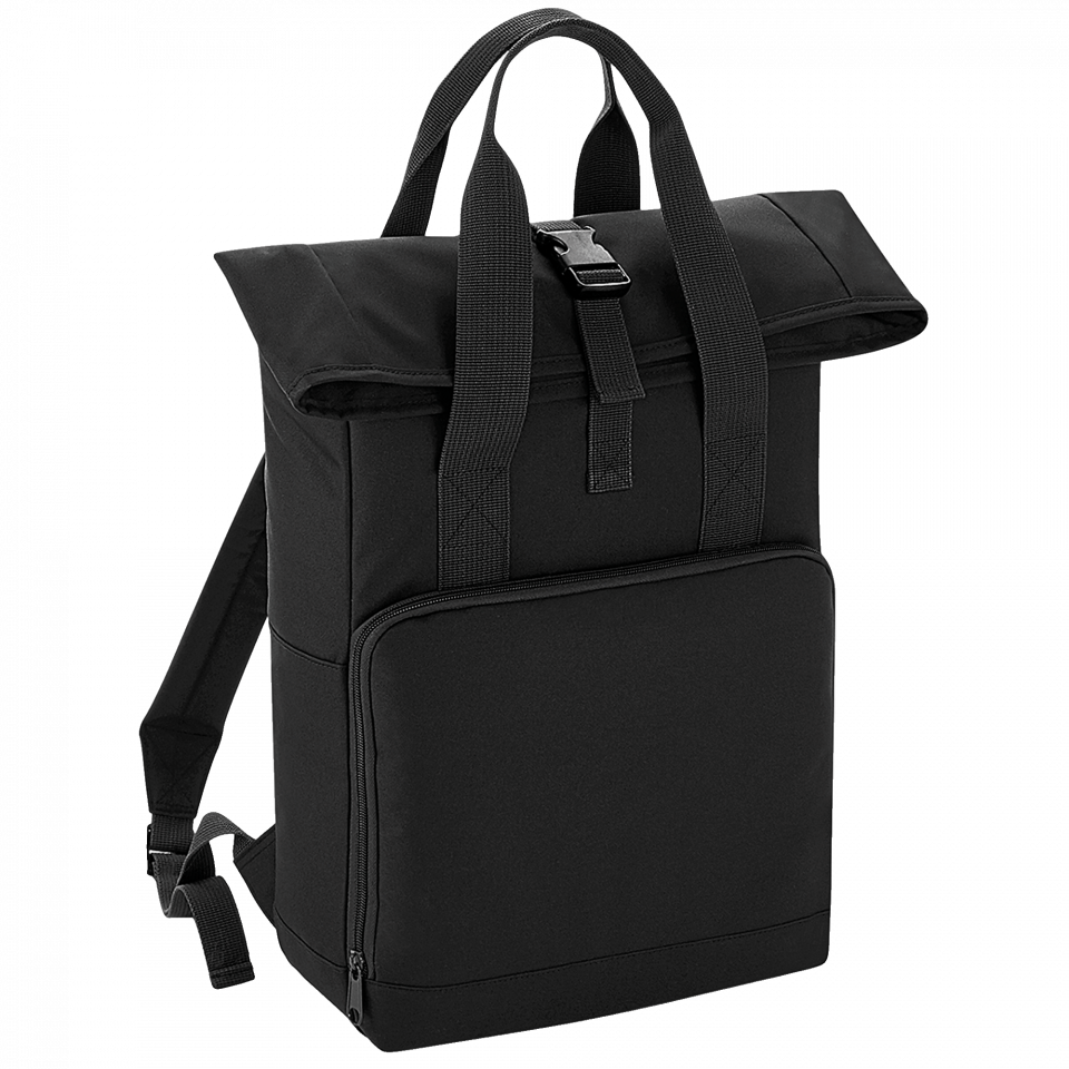 Mochila roll-top de doble asa personalizada