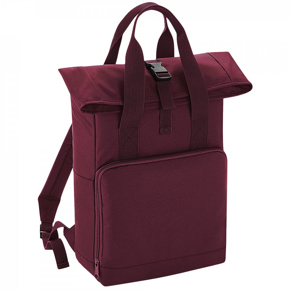 Mochila roll-top de doble asa personalizada