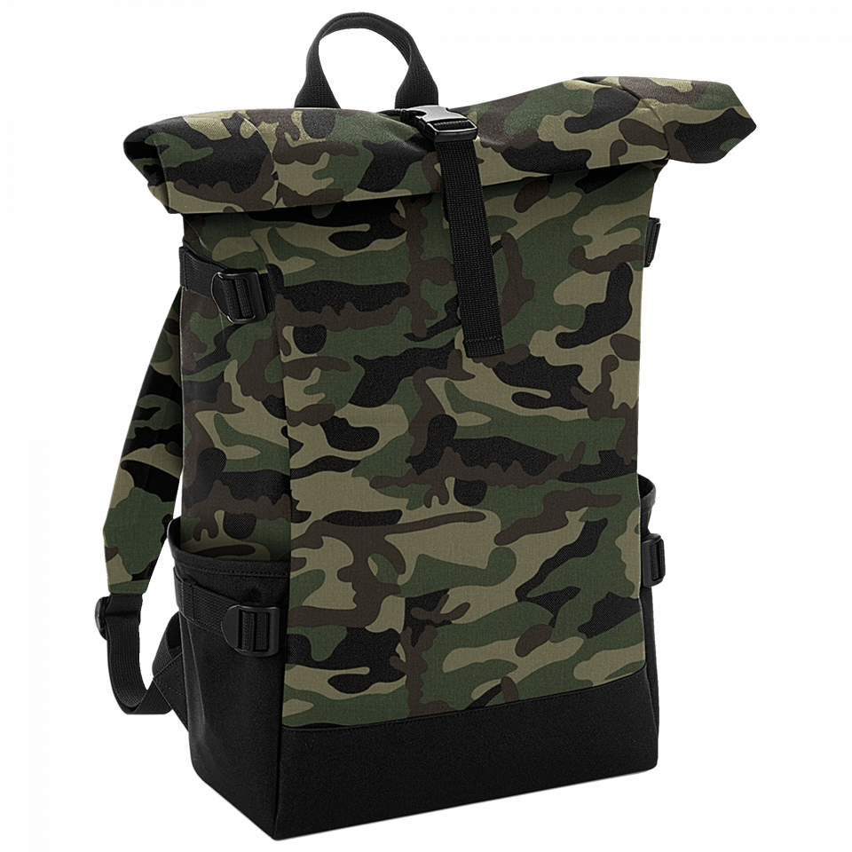 Mochila block roll-top personalizada