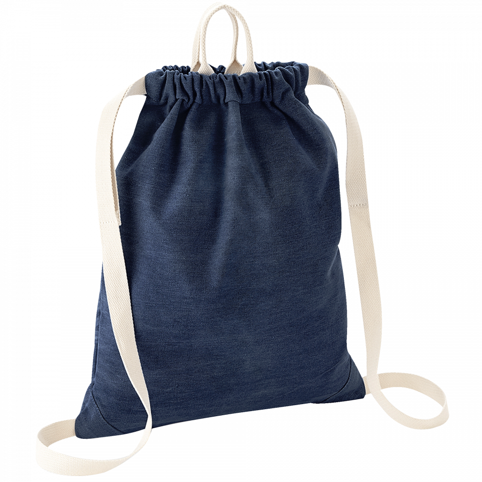 Mochila de asas vaquera personalizable