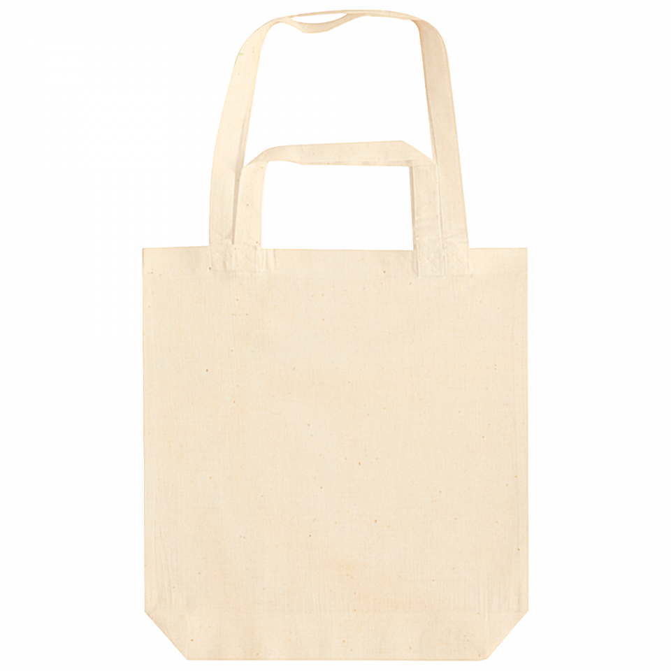 Bolsa de tela doble asa personalizada