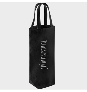 Bolsa de tela para botellas personalizada