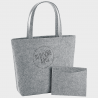 Bolso shopper de fieltro personalizado