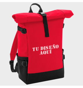 Mochila block roll-top personalizada