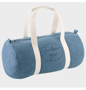 Mochila de gimnasio vaquera personalizada