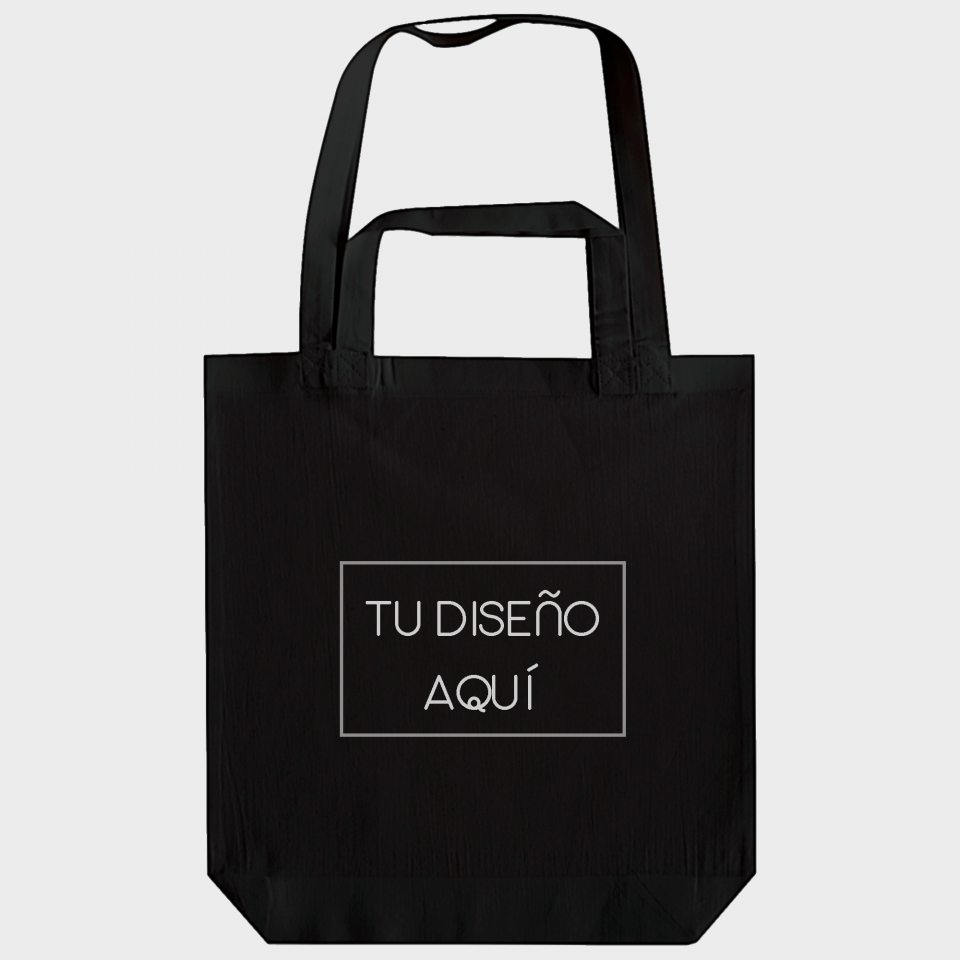Bolsa de tela doble asa personalizada