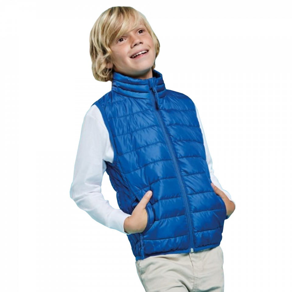 Chaleco acolchado de niño personalizado