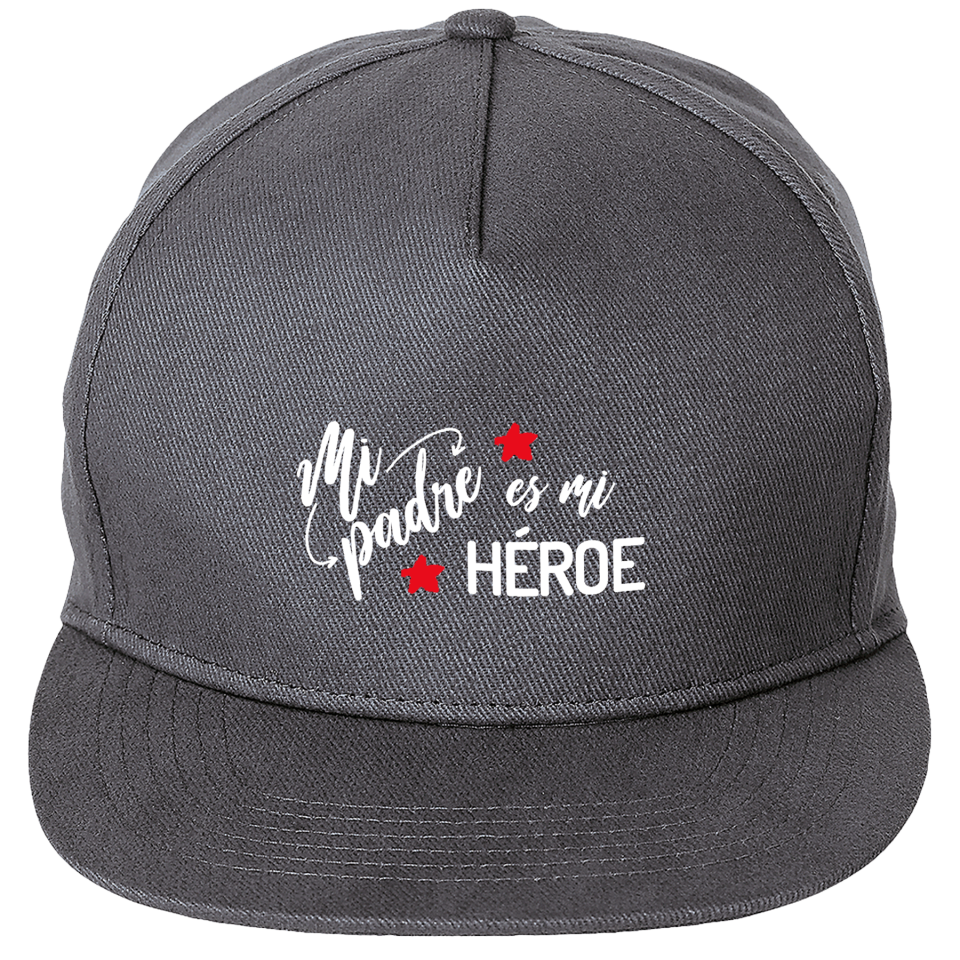 Gorra Día del Padre: mi padre es mi héroe