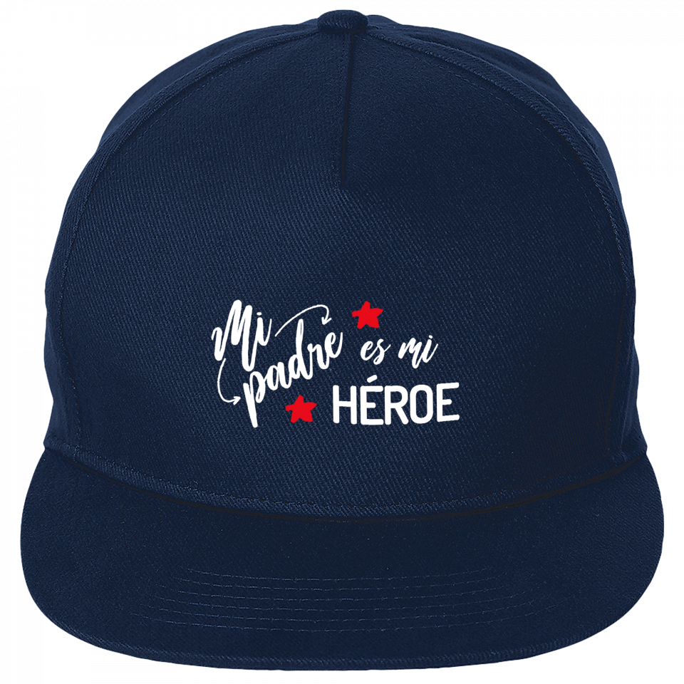 Gorra Día del Padre: mi padre es mi héroe