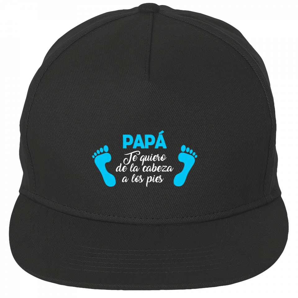 Gorra Día del Padre: te quiero de la cabeza a los pies