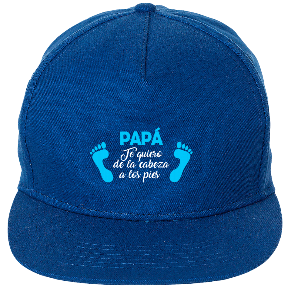 Gorra Día del Padre: te quiero de la cabeza a los pies