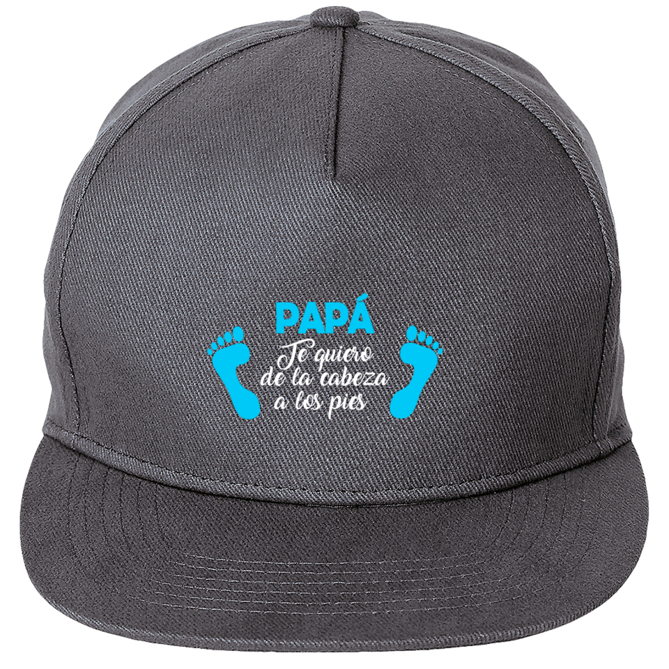 Gorra Día del Padre: te quiero de la cabeza a los pies