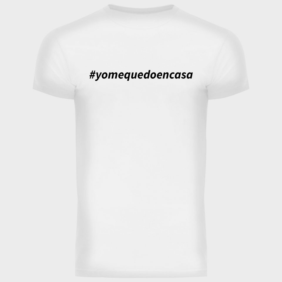 Camiseta unisex yo me quedo en casa