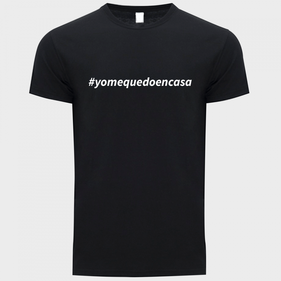 Camiseta unisex yo me quedo en casa