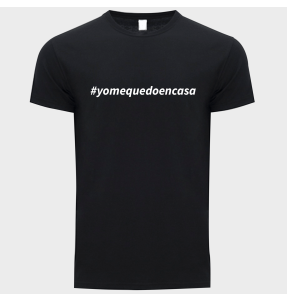 Camiseta unisex yo me quedo en casa