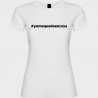 Camiseta mujer yo me quedo en casa