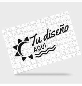 Puzzle rectangular 100 piezas alta calidad personalizado
