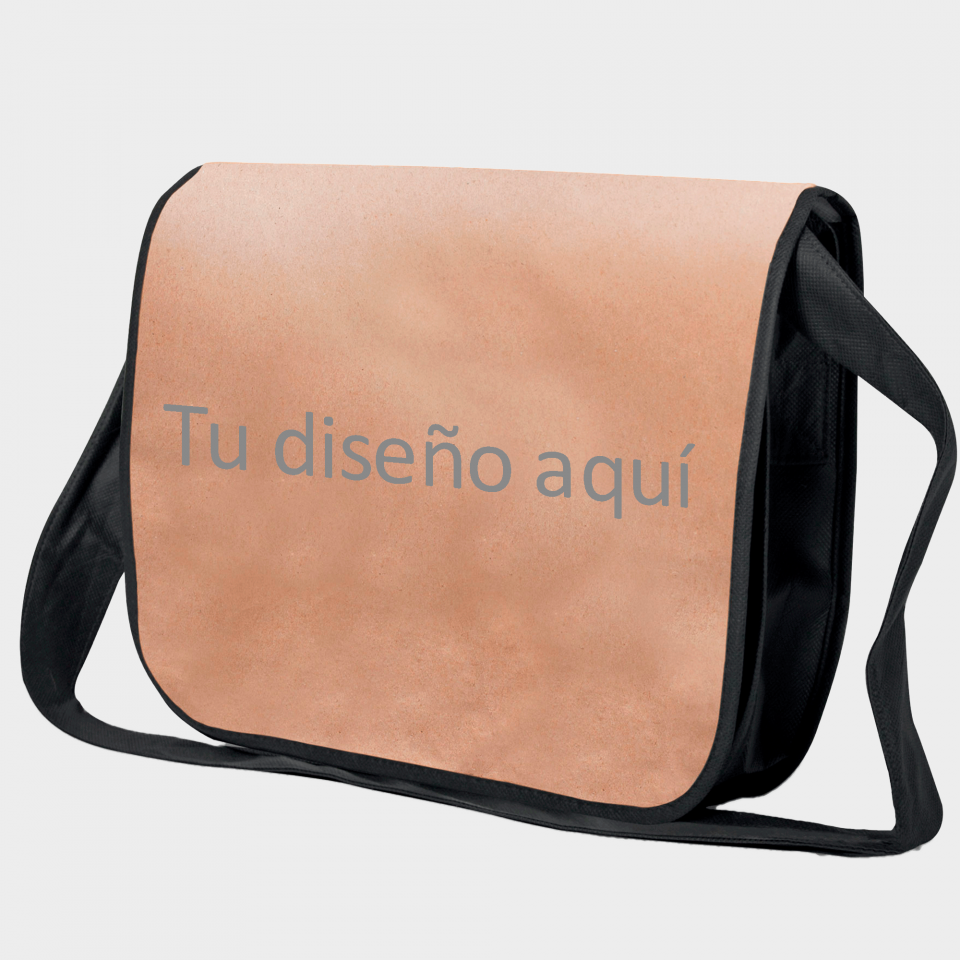 Bandolera de papel con non-woven cologne personalizada