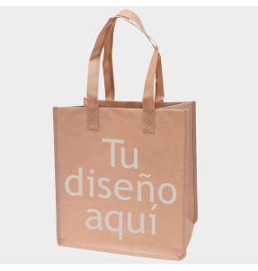 Bolsa de papel non-woven helsinki personalizada