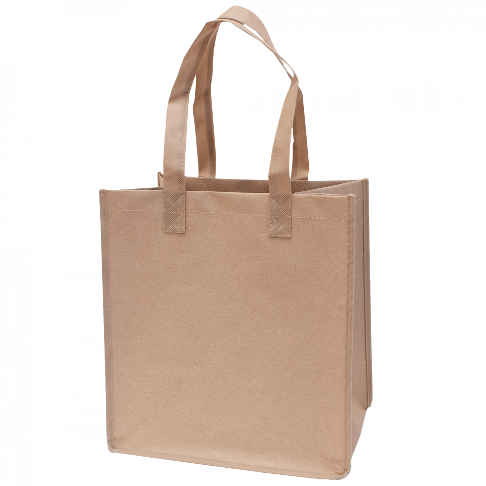 Bolsa de papel non-woven helsinki personalizada