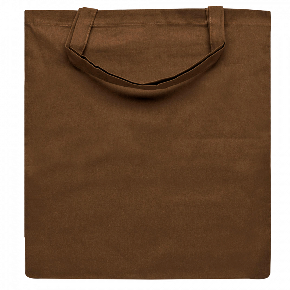 Bolsa algodón asa corta personalizada