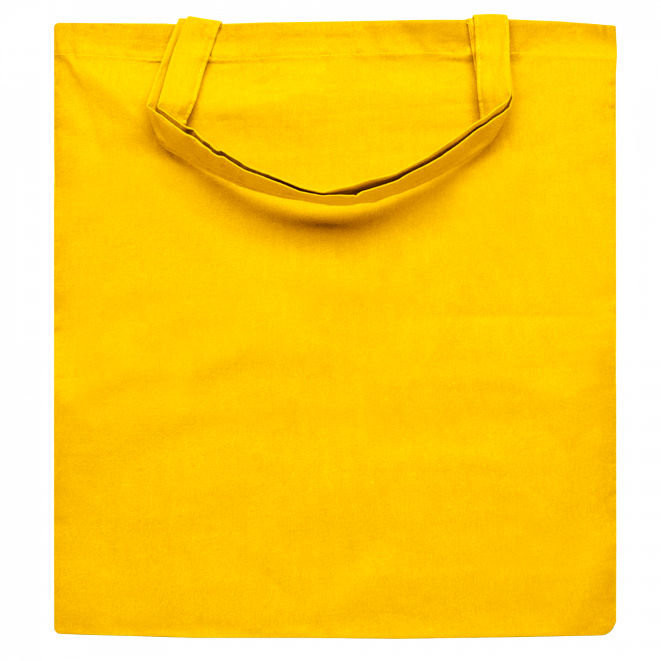 Bolsa algodón asa corta personalizada